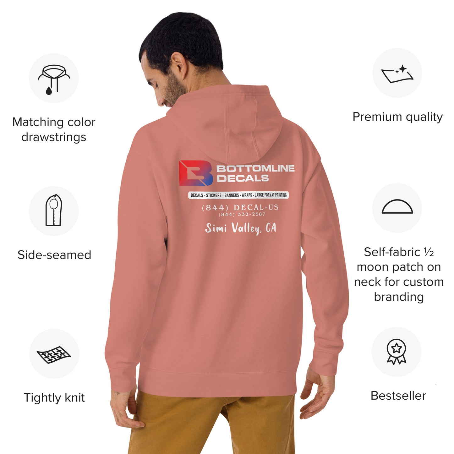 Bottomline Decals - Unisex Hoodie