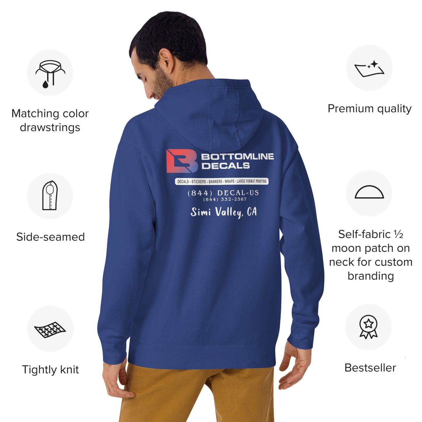 Bottomline Decals - Unisex Hoodie