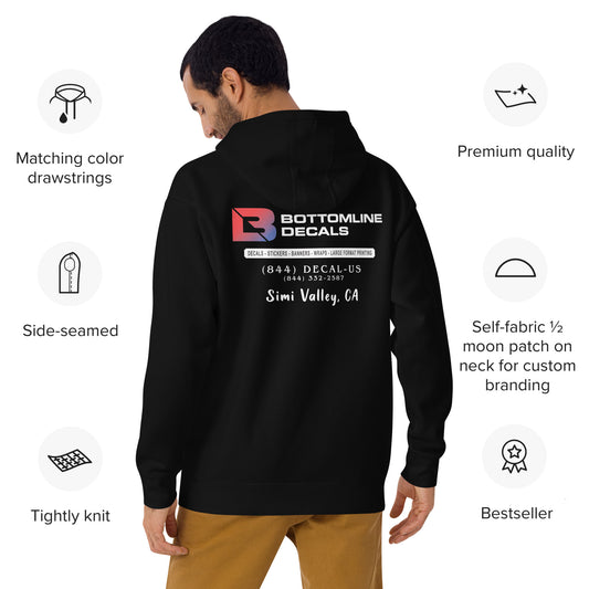 Bottomline Decals - Unisex Hoodie