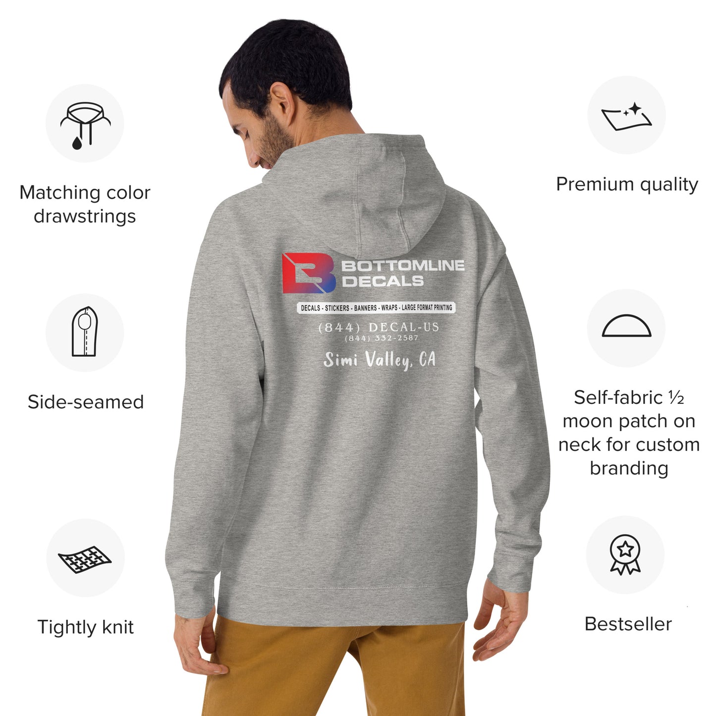 Bottomline Decals - Unisex Hoodie
