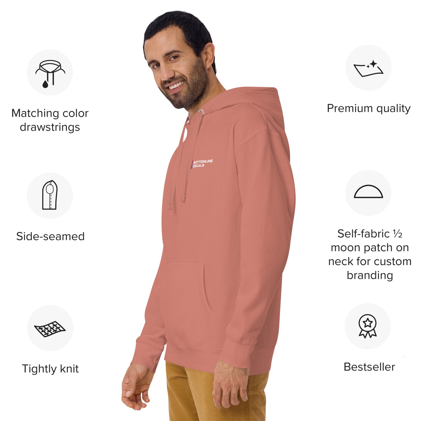 Bottomline Decals - Unisex Hoodie
